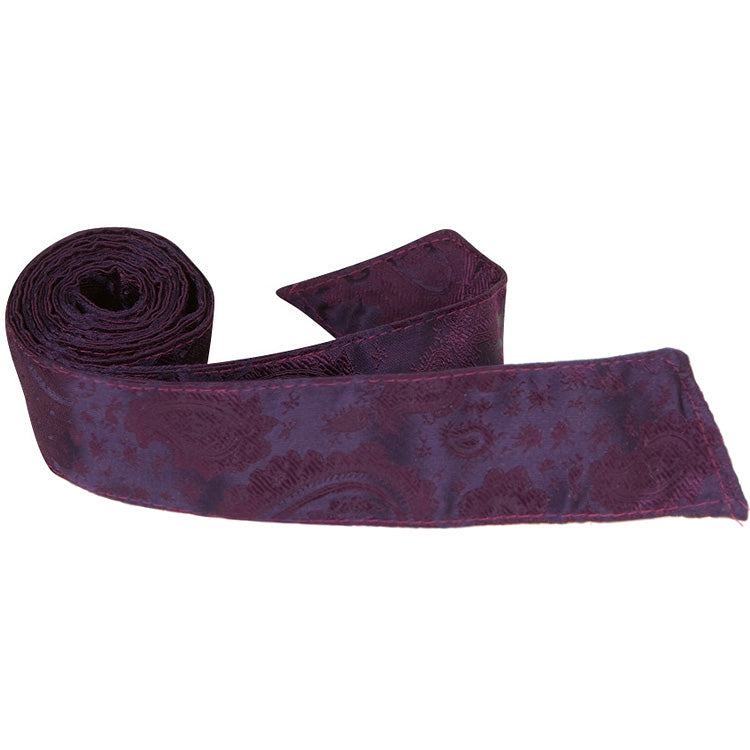 CL81 HT - Wine Paisley - Matching Hair Tie