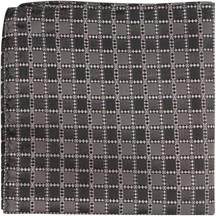 S6 - Slate Multi Square Neck Tie - Standard Width
