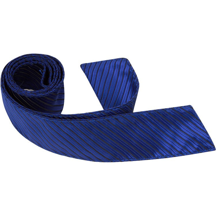 CL17 HT - Royal Blue Pinstripe - Matching Hair Tie