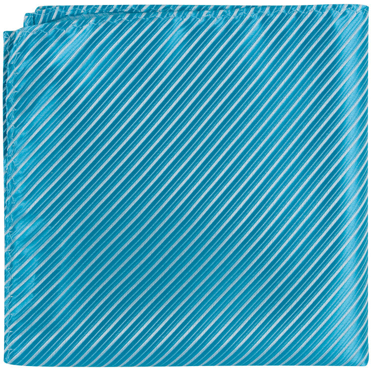 B18 - Turquoise Pinstripe - Standard Width