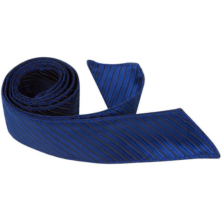 B2 HT - Imperial Blue Pinstripe - Matching Hair Tie