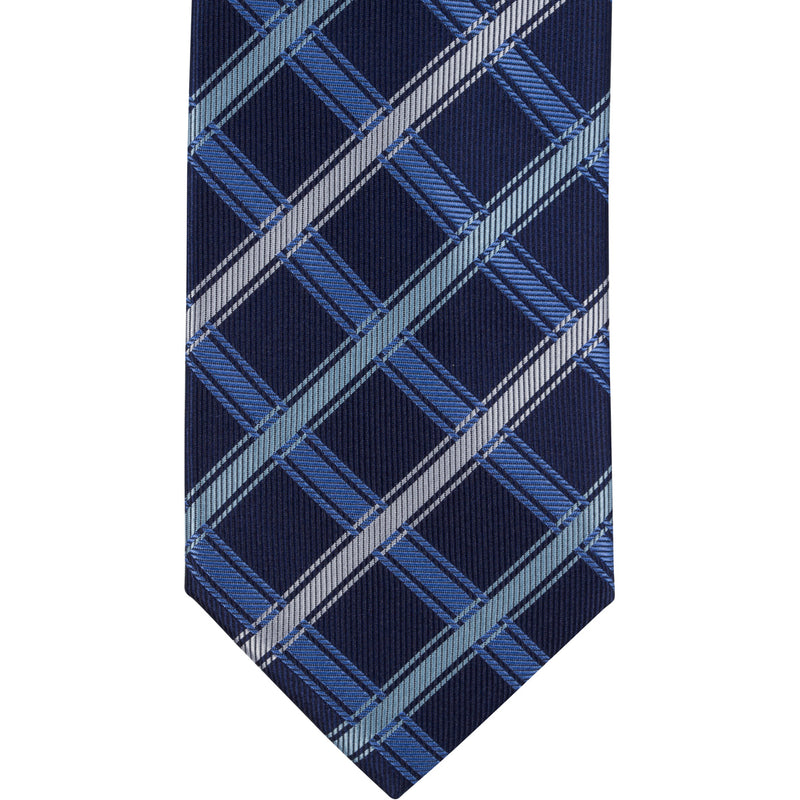 XB36 - Navy with Blue/Gray Thick Stripe - Varied Widths