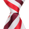 R8 - Red/White/Maroon Stripe - Standard Width
