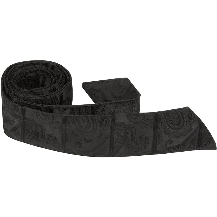 K2-HT - Black Paisley - Matching Hair Tie