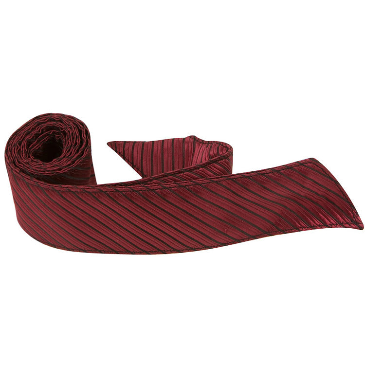 CL95 HT - Maroon Pinstripe - Hair Tie