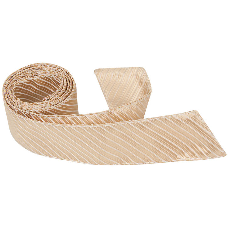 N2 HT - Taupe Pinstripe - Matching Hair Tie