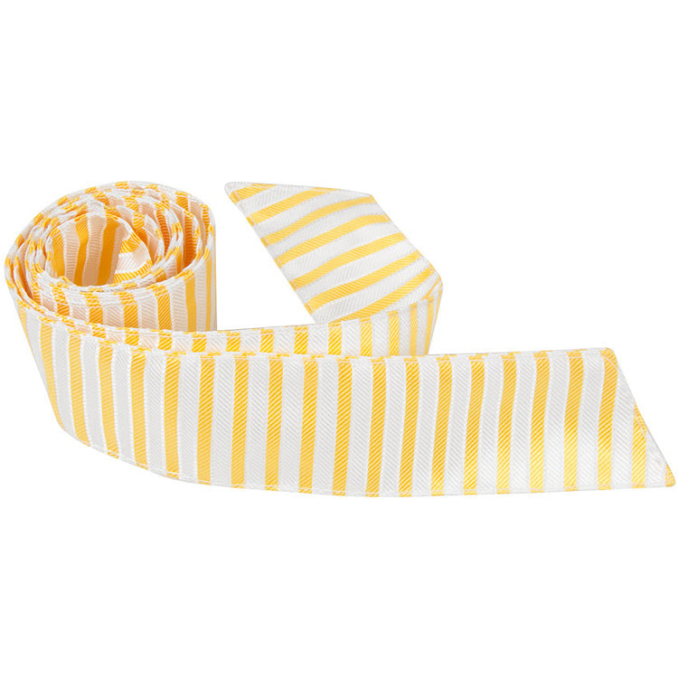 Y3 HT - Yellow with White Stripes - Matching Hair Tie