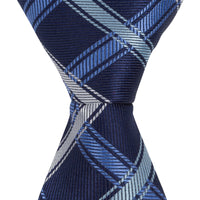 XB36 - Navy with Blue/Gray Thick Stripe - Varied Widths