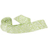 CL34 - Pale Green with Vines - Standard Width