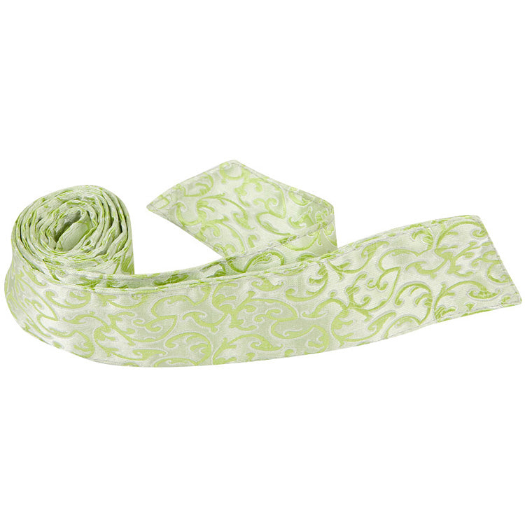 CL34 HT - Pale Green with Vines - Matching Hair Tie