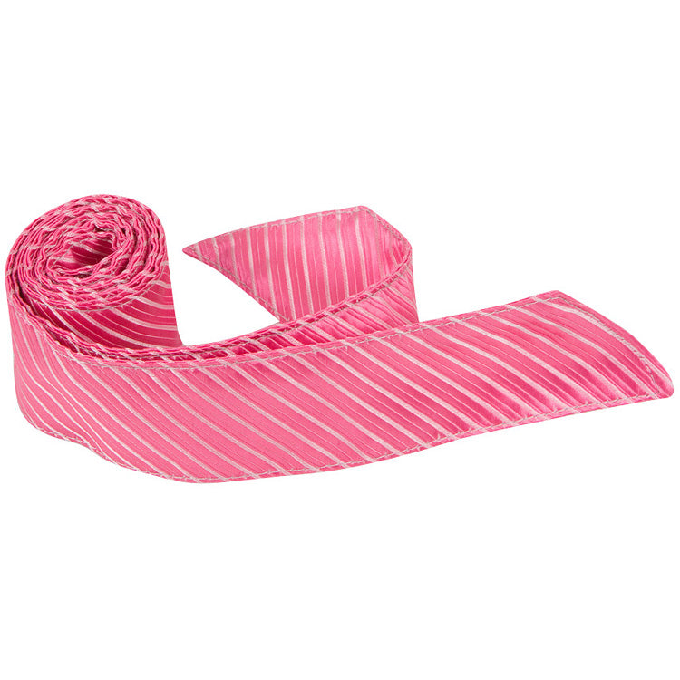 P6 HT - Hot Pink Pinstripe - Matching Hair Tie