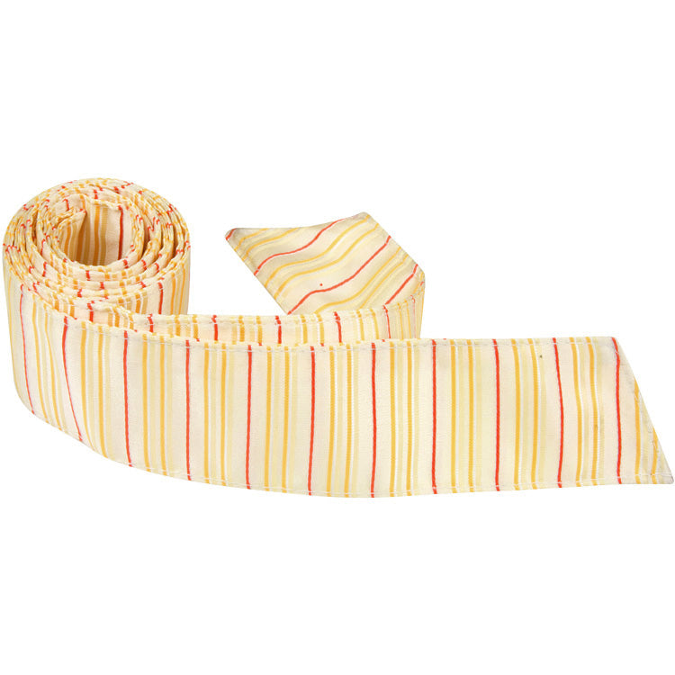 Y2 HT - Yellow Multi Stripe - Matching Hair Tie