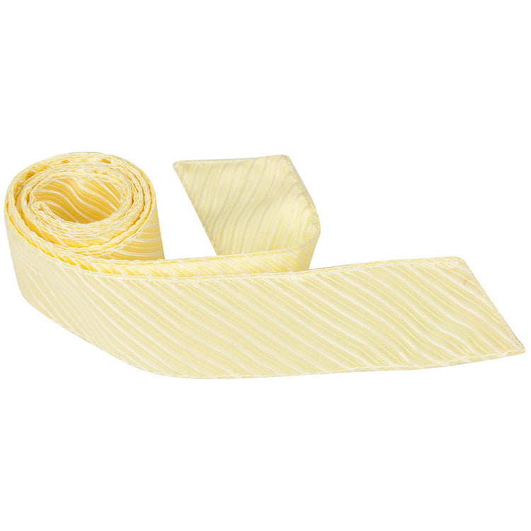 Y1 HT - Pale Yellow Pinstripe - Matching Hair Tie