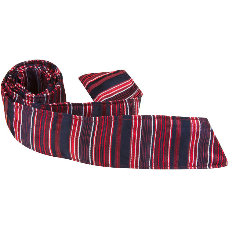 CL20 HT - Red/Navy Multi Stripe - Matching Hair Tie