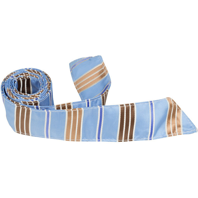 CL45 HT - Blue/Brown Stripe - Matching Hair Tie