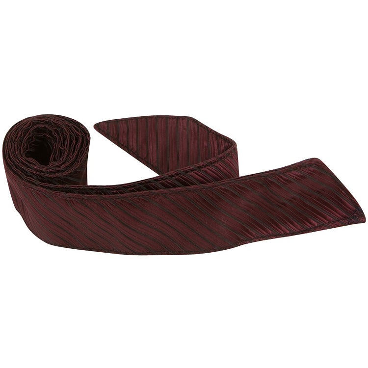 R10 HT - Dark Burgundy Pinstripe - Matching Hair Tie