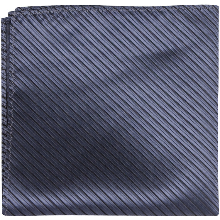 CL16 PS - Midnight Blue Pinstripe - Matching Pocket Square - Limited Supply