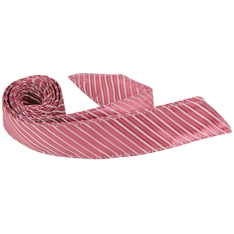 CL37 HT - Dusty Rose Pinstripe - Matching Hair Tie