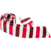 R8 - Red/White/Maroon Stripe - Standard Width