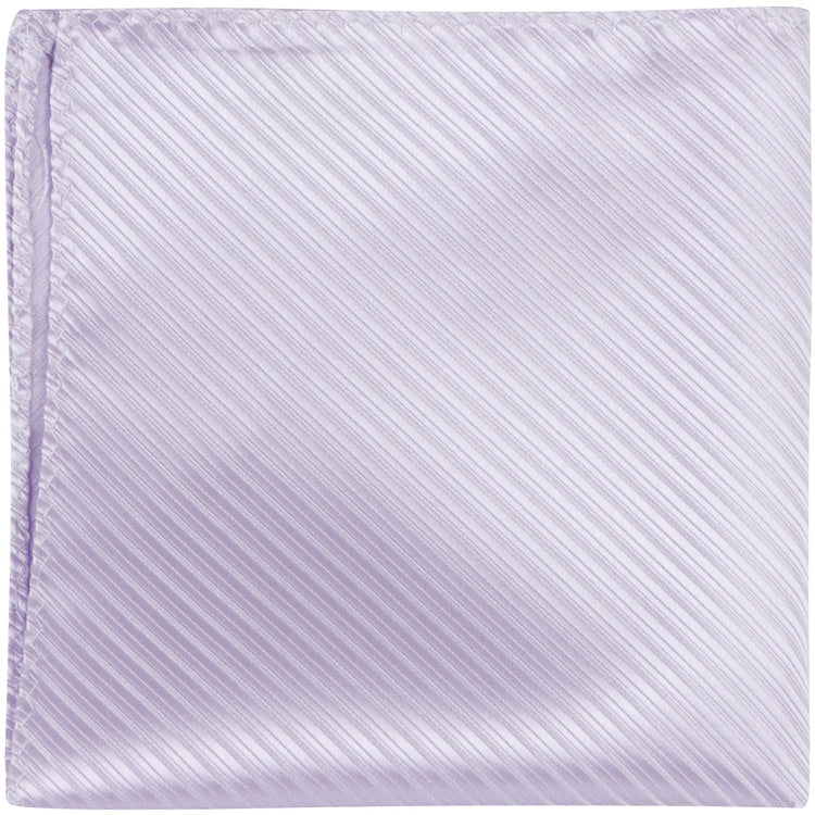L2 PS - Lavender Pinstripe - Matching Pocket Square