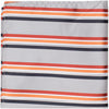 S4 - Gray Multi Color Stripe - Varied Widths