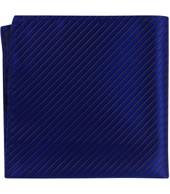 CL17 PS - Royal Blue Pinstripe - Matching Pocket Square