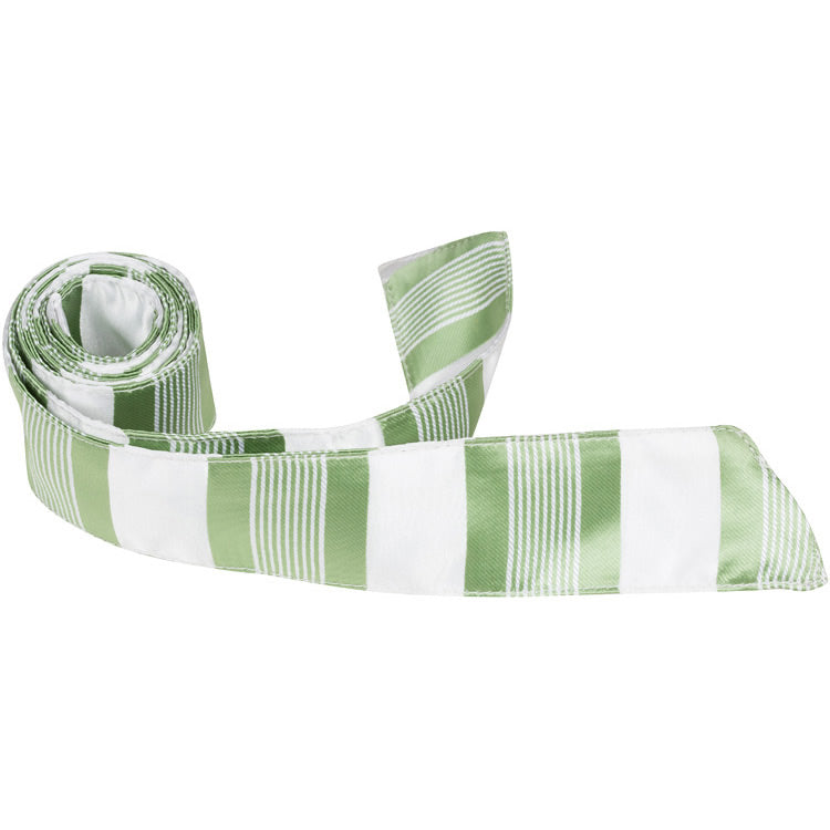 XG25 HT - White with Green Stripe - Matching Hair Tie