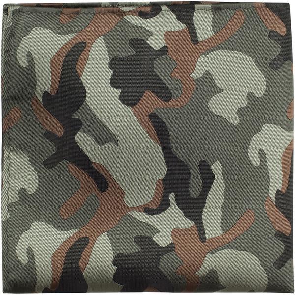 CL5 PS - Green Camouflage - Matching Pocket Square